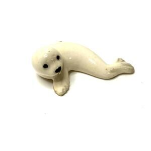 Hagen Renaker Mini Figurine Vntg 90s Seal Pup